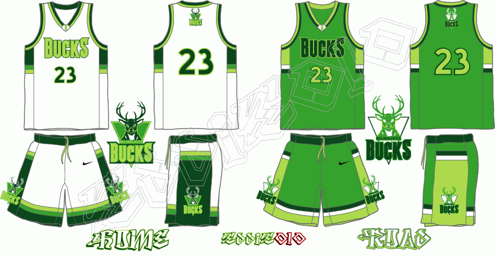 bucks uniform history